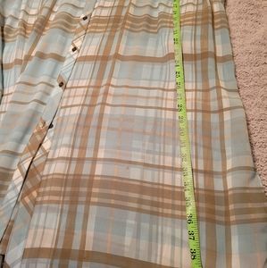 Chiffon oversize shirt.